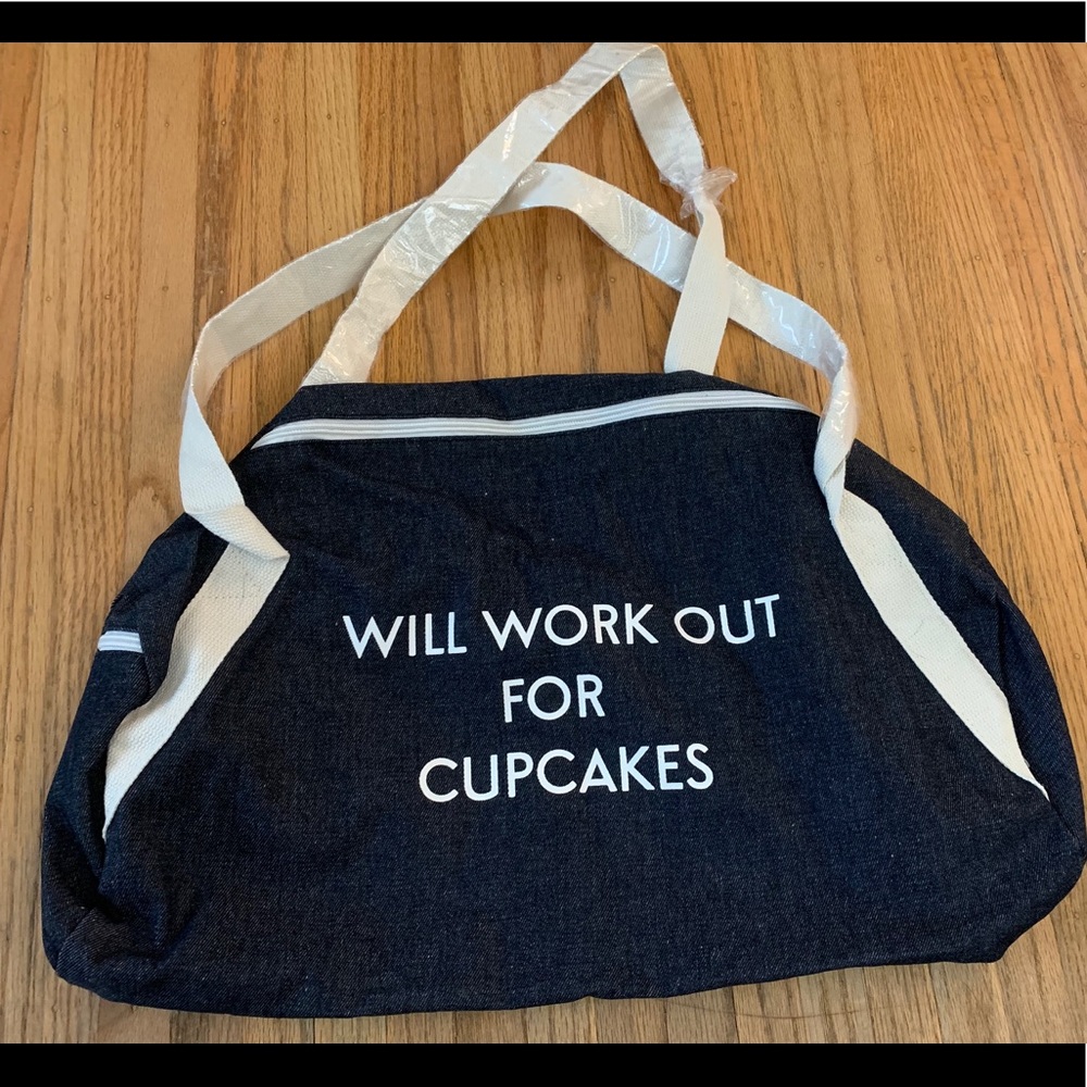 Denim Gym Bag